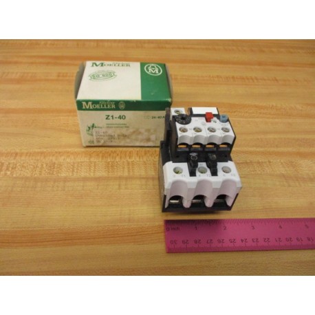 Moeller Z1-40 Overload Relay Z140 24-40A