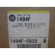 Allen Bradley 1494F-C633 Fuse Block Adapter Kit 1494FC633