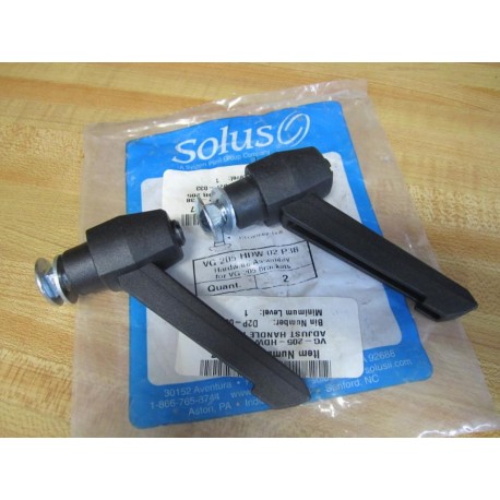 Solus 23467  VG-205-HDW-02-P38 Ratchet Handle VG205HDW02P38 (Pack of 2)