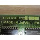 Fanuc A16B-1210-0321 Board A16B-1210-032104A - Used