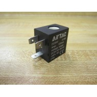 Airtac DC24V 3.0W 120mA Solenoid Coil - Used