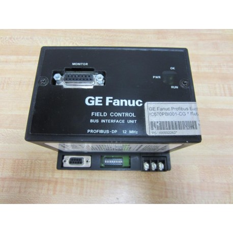 Fanuc IC670PBI001-CG Field Control IC670PBI001CG - Used