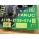 Fanuc A20B-2100-0741 Control Board A20B-2100-074106A - Used