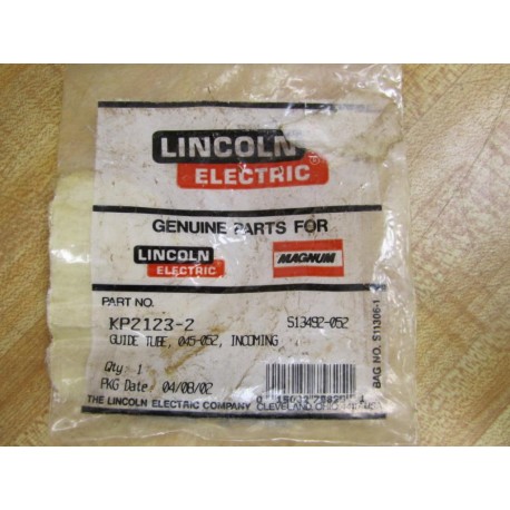 Lincoln KP2123-2 KP21232 Guide Tube