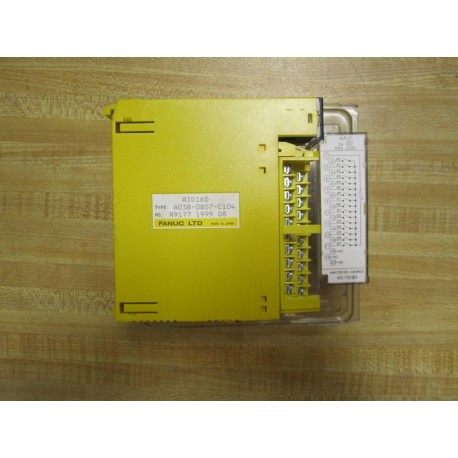 Fanuc A03B-0807-C104 Input Module AID16D