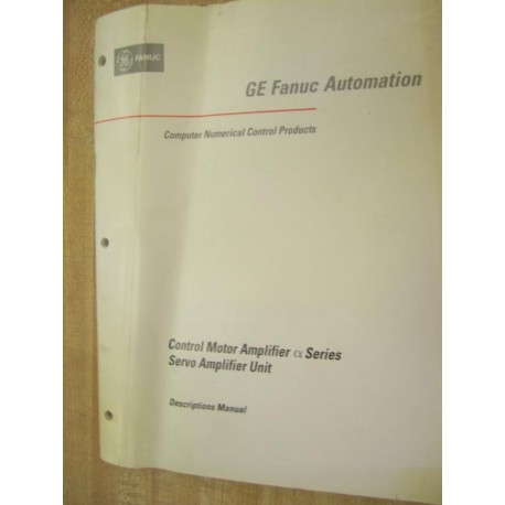 Fanuc GFZ-65192EN01 Manual GFZ65192EN01 - Used