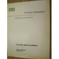 Fanuc GFZ-62093E03 Manual GFZ62093E03 Volume 1 Of 2 - Used