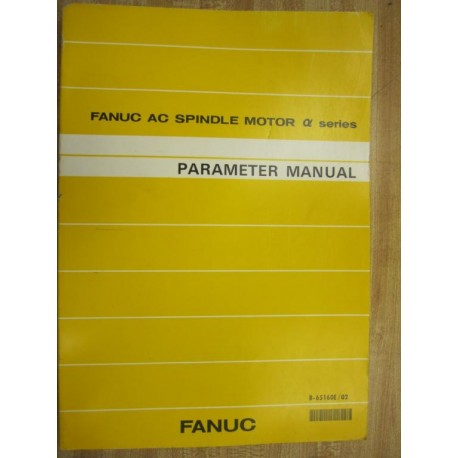 Fanuc B-6516002 Parameter Manual B6516002 - Used