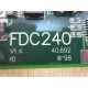 Mecos FDC240 Circuit Board - Used