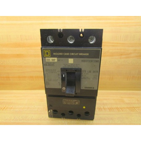 Square D KHL36225 Circuit Breaker - Used