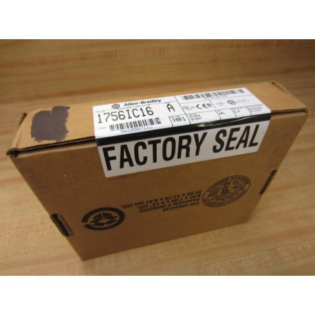 Allen Bradley 1756-IC16 ControlLogix IO Module 1756IC16 Factory Sealed Ser.A
