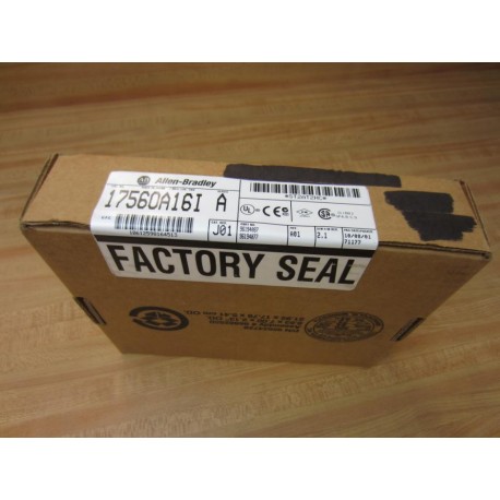 Allen Bradley 1756-OA16I Module 1756-0A16I Factory Sealed Ser.A