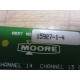 Moore 15927-1-4 Circuit Board 1592714 - Used