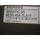 Siemens 6ES5454-7LA11 Output Module 6ES54547LA11 - Used