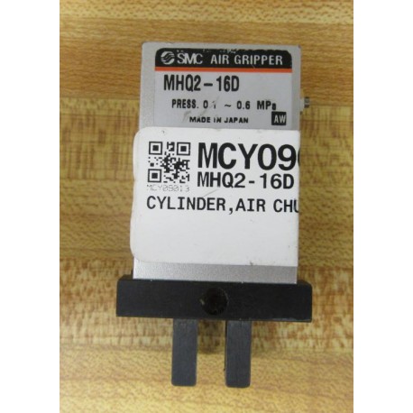 SMC MHQ2-16D Pneumatic Air Gripper Actuator MHQ216D - New No Box