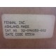 Fenwal 32-094053-002 Spherical Suppressor Reconditioning Kit 32094053002