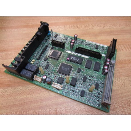 Yaskawa Electric YPLT31004-1B Circuit Board YPLT310041B Cracked Connector - Used