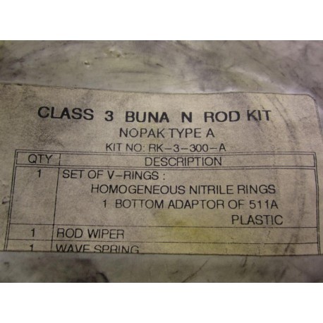 Nopak RK-3-300-A Rod Kit