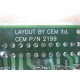 CEM 2199 Circuit Board - Used