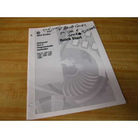 Allen Bradley 955133-87 Quick Start Manual 95513387 - Used
