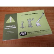 FIEI AP20-1 Safety Manual AP201 - Used