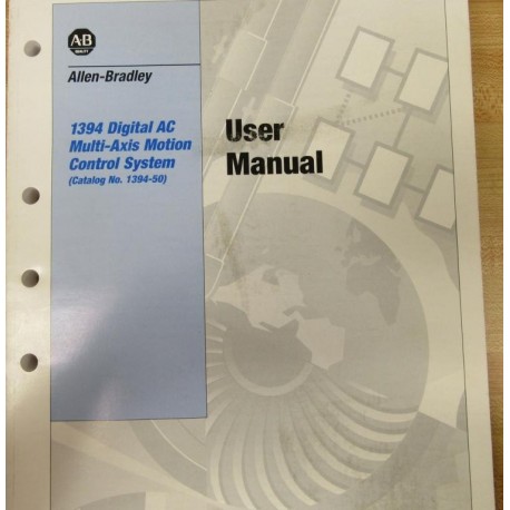 Allen Bradley 1394-5.0 Manual 139450 - Used
