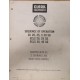 Clark Equipment BC1955 Manual BC1955 - Used