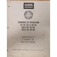 Clark Equipment BC1955 Manual BC1955 - Used