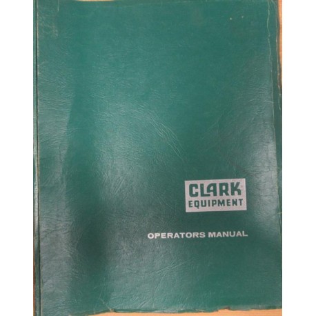 Clark Equipment 279-1 Manual 2791 - Used