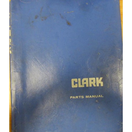 Clark 1-098 Parts Manual 1098 - Used