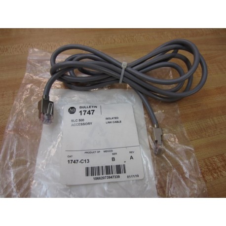 Allen Bradley 1747-C13 SLC500 Link Cable 1747C13