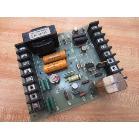 Bomac 12M2-17-00 Circuit Board 12M21700 - Used