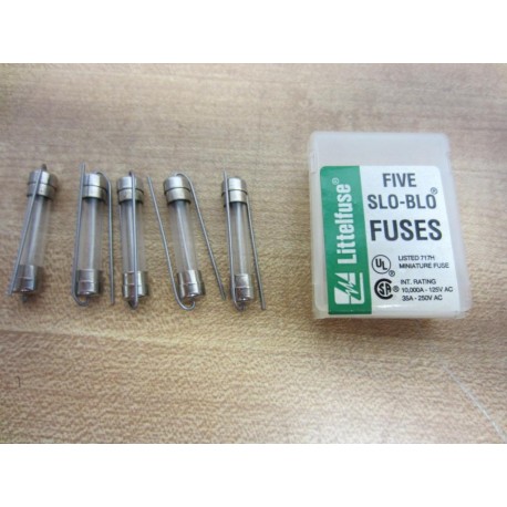 Littelfuse 3AG 14A 315 3AG14A315 Slo-Blo Miniature Fuse 14A (Pack of 5)