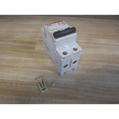 Merlin Gerin 24131 Square D Breaker 10A  MG24131 Schneider Broken Mounting Piece - Used