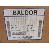 Baldor 36A001Y951H2 Motor 3465RPM 5HP Frame 184T