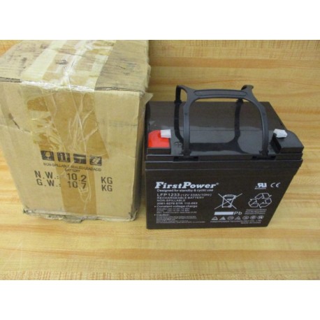 First Power LFP 1233 Rechargeable Battery LFP1233 Non-Spillable