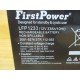 First Power LFP 1233 Rechargeable Battery LFP1233 Non-Spillable