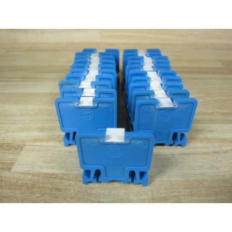 Allen Bradley 1492-CAM Block Blue 1492-CAM1LB (Pack of 21) - New No Box