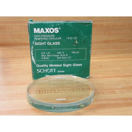 Maxos 101825 Sight Glass 101825