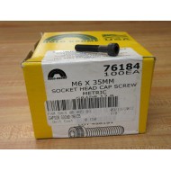 Holo-Krome 76184 Socket Head Cap Screw M6 X 35MM (Pack of 92) - New No Box