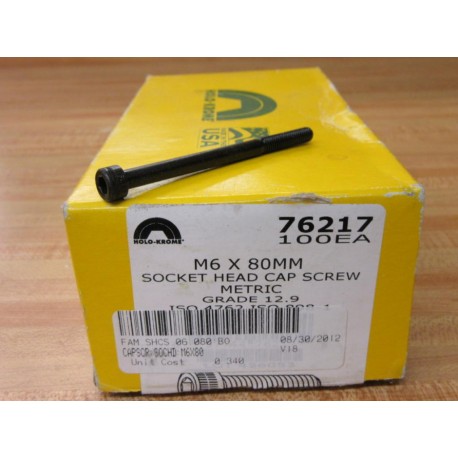 Holo-Krome 76217 Socket Head Cap Screw (Pack of 100)