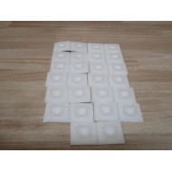 Bizline RR-MP-1000-9-C Cable Tie Mounting Pads (Pack of 26) - New No Box
