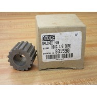 Dodge 031590 Splined Hub 031590