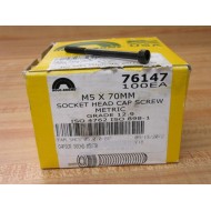 Holo-Krome 76147 Socket Head Cap Screw M5 X 70MM (Pack of 93)