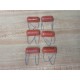 Generic 2PS-P22 Capacitor 2PSP22 200DC Orange (Pack of 6)