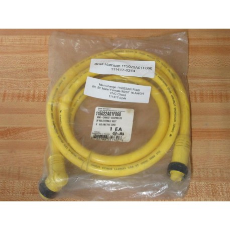 Woodhead Connectivity 115022A01F060 PVC Chord