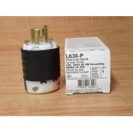 Pass & Seymour L630-P Plug L630P BlackWhite