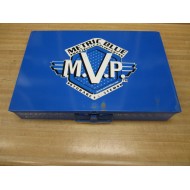 Metric Blue MET204540 32 Slot Steel Box With Screws - Used