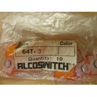 Alcoswitch 64T-3 Switch Lens 64T3 (Pack of 30)