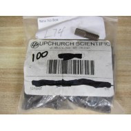Upchurch Scientific P-287 Super Flangeless Male Nut P287 (Pack of 100)